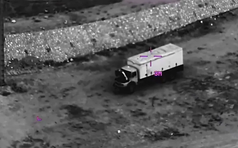 Lançadores múltiplos Uragan seguem em ação contra alvos na região de Zaporozhie