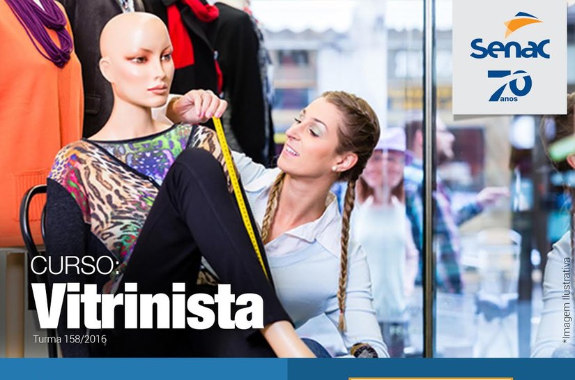 Vitrine bem produzida é diferencial competitivo de lojas do Comércio