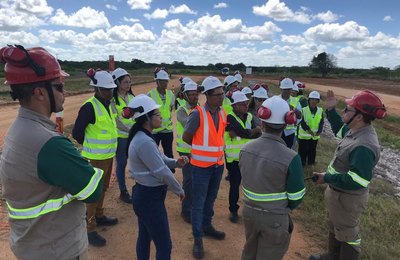 Portas Abertas: integrantes do Comitê Social Participativo visitam barragem e mina da MVV