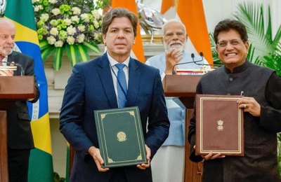 Brasil e Índia firmam acordo para modernizar setor postal e ampliar eficiência dos serviços ao cidadão