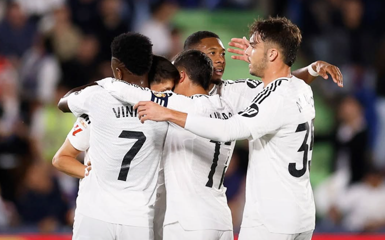 Real Madrid vence o Getafe e mantém perseguição ao líder Barcelona no Espanhol
