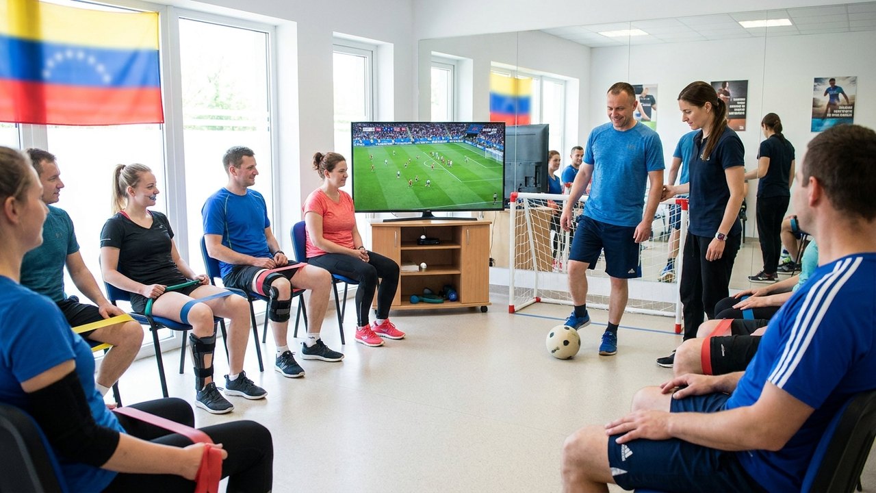 Clínica transforma jogos da Copa em ferramenta terapêutica para pacientes em recuperação
