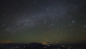 Chuva de meteoros com 120 'estrelas cadentes' por hora acontece no Brasil; saiba como observar / Foto: Foto: Jeff Dai/Nasa
