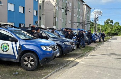Guarda Municipal realiza operação em residenciais da Santa Amélia