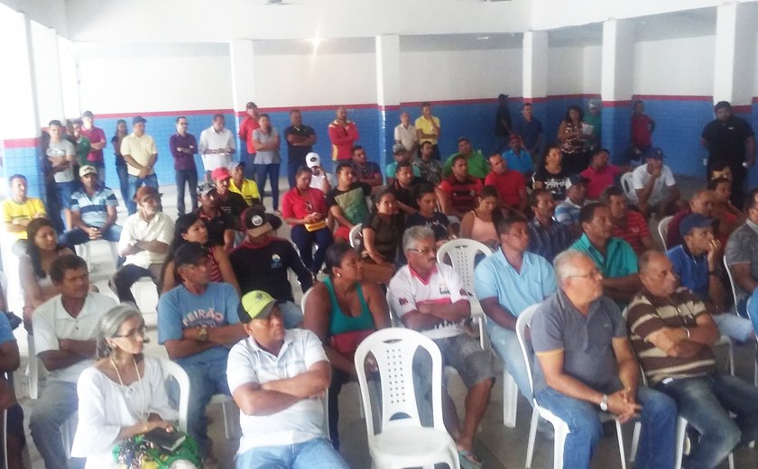 MPF realizou audiência pública com pescadores artesanais de Olho d&#8217;Água do Casado (AL)