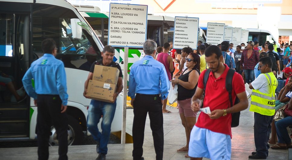Transporte intermunicipal terá ampliação na frota durante o carnaval / Foto: Foto: DER-SE/ Divulgação