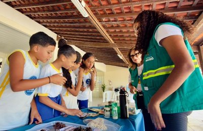 Semed promove dia de vivências ambientais para 120 alunos da rede pública de Maceió