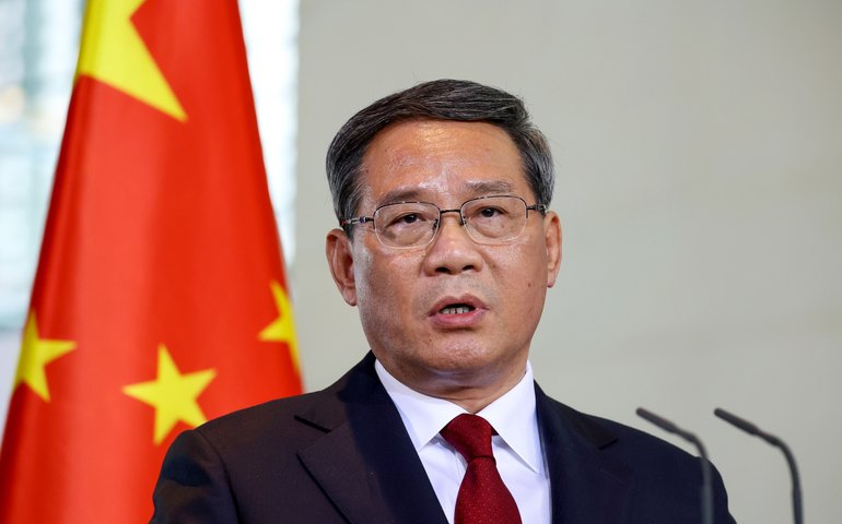 Na China, primeiro-ministro Li Qiang assume chefia de agência de supervisão do setor financeiro