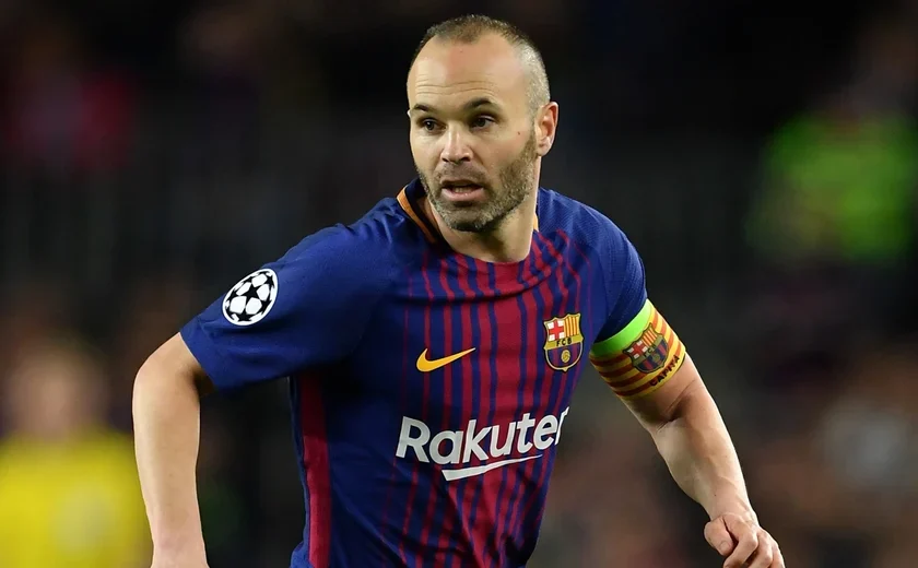 Ex-companheiros de Barcelona, Messi e Neymar se despedem de Iniesta após aposentadoria