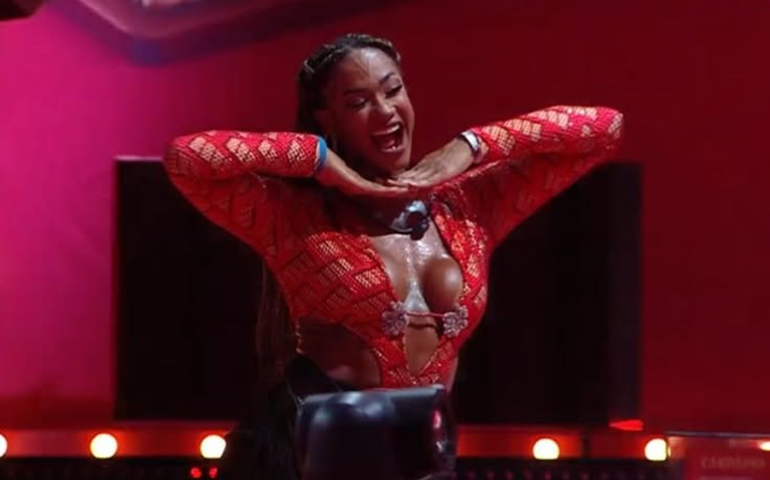 Após noite de troca de carinhos com Diogo, Aline é chamada de primeira dama no 'BBB 25'