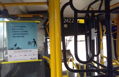 SMTT de Maceió leva campanha contra o trabalho infantil para o transporte público