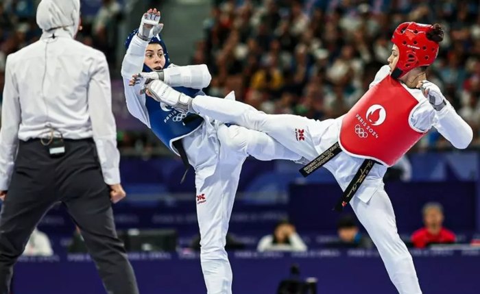 Maria Clara, atleta do Taekwondo