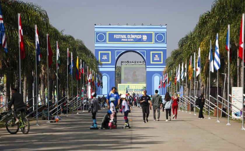 São Paulo cria mini Champs-Élysées para celebrar Olimpíadas de Paris
