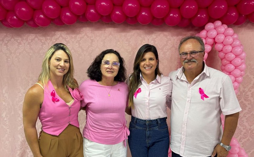 Palestra com especialista alerta mulheres em Novo Lino sobre prevenção ao câncer de mama