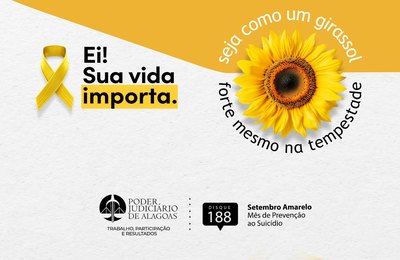 Setembro Amarelo: médica do TJAL alerta sobre ansiedade e depressão