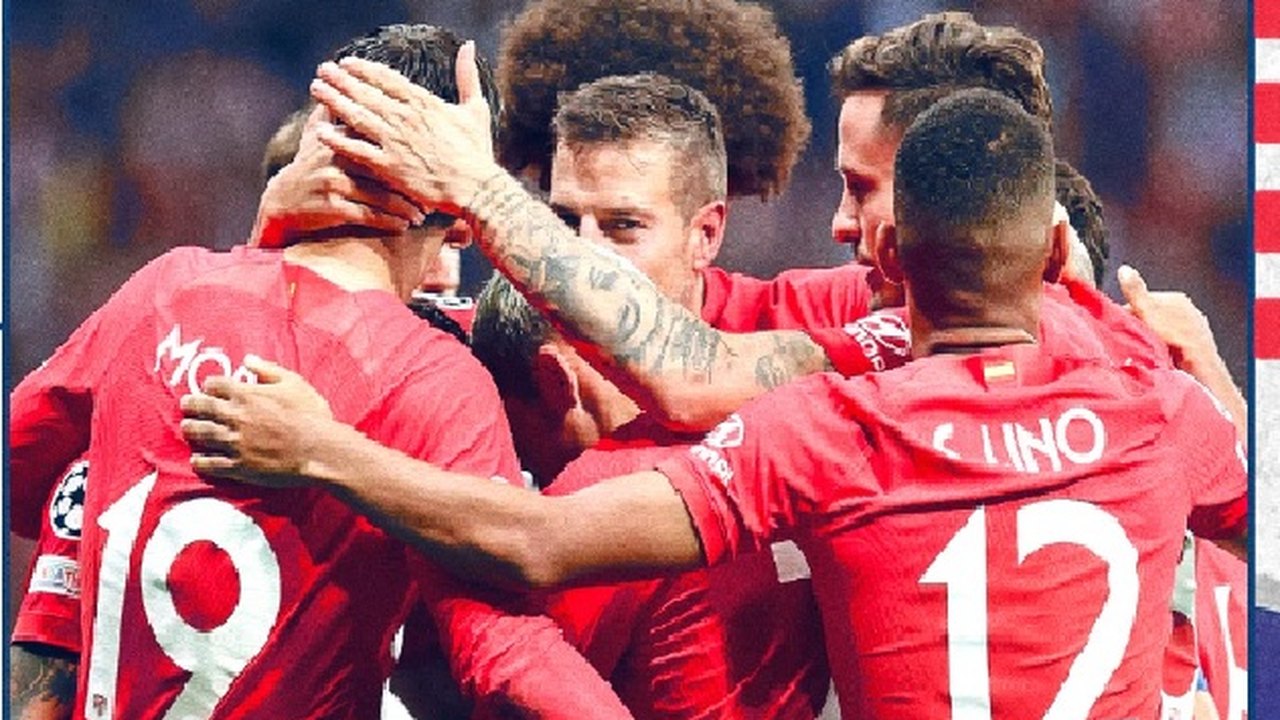 Atlético de Madrid sofre na Liga dos Campeões, mas volta a buscar virada em casa