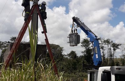 Ação da Polícia Militar com apoio da Equatorial flagra furto de energia em fazenda localizada em Paripueira 