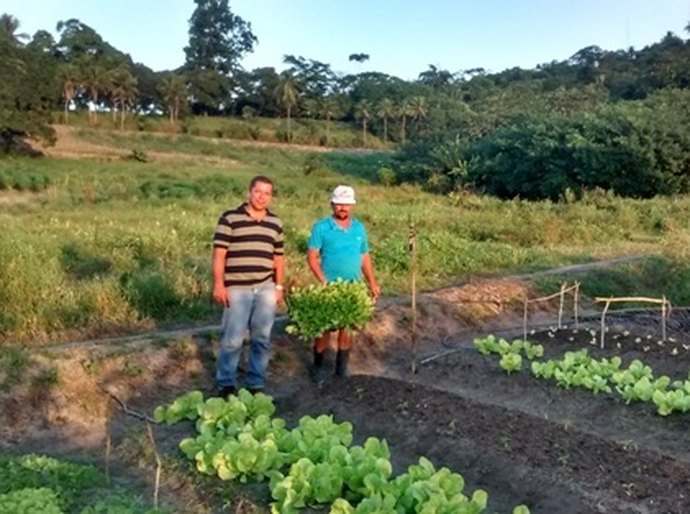 Agricultura e Meio ambiente de São Miguel distribui alevinos e hortaliças