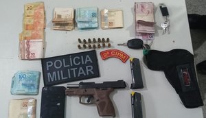 Passageiro é preso após fazer motorista de aplicativo e mulher reféns na Barra dos Coqueiros / Foto: Foto: Polícia Militar/SE