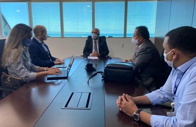 Representantes da Equatorial se reúnem com presidente do TRE Alagoas 