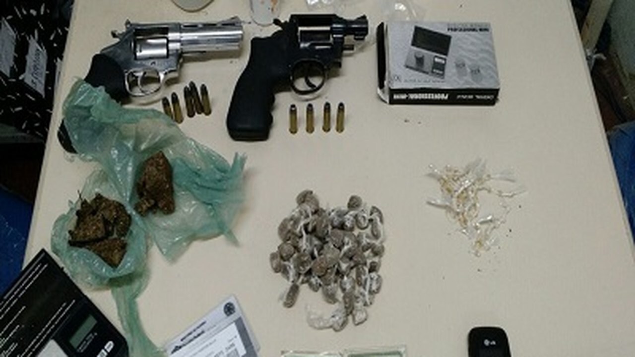 Operação integrada apreende drogas e armas em Marechal Deodoro