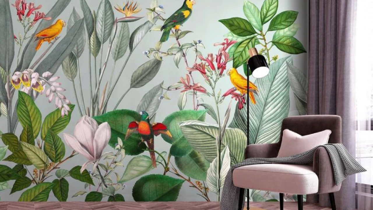 O renascimento dos padrões florais traz à casa um universo onírico