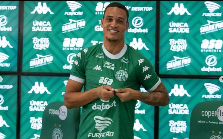 Atacante Lohan promete 'empenho e determinação' para salvar o Guarani na Série B