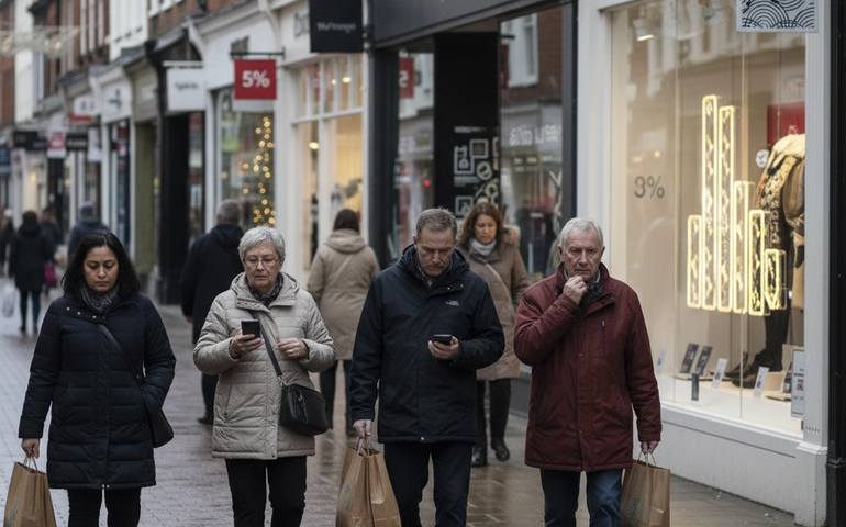 Vendas no varejo do Reino Unido recuam 0,1% em novembro