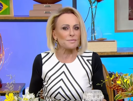 Ana Maria Braga se emociona ao falar de Tom Veiga no 'Mais Você'; programa celebra 26 anos