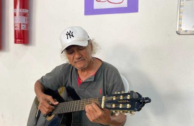 Unidade de saúde na Serraria promove atividade artística com usuários