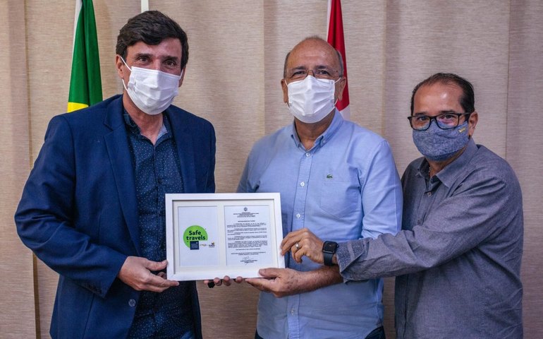 Penedo recebe selo internacional de destino com turismo seguro