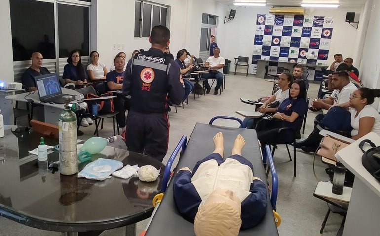 Profissionais do Samu concluem Curso de Suporte Básico e ampliam qualificação em atendimento pré-hospitalar