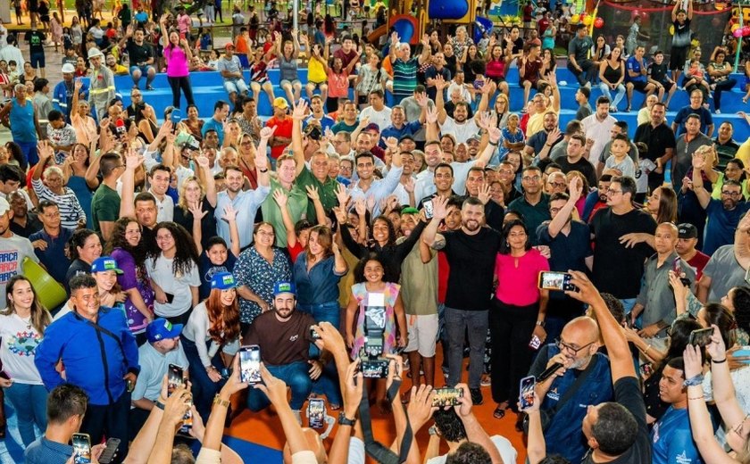 JHC inaugura Parque Osman Loureiro e promove transformação social no Clima Bom