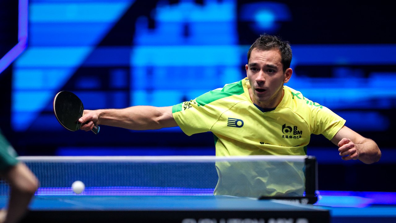 Após 2 vitórias, Calderano encara alemão nesta quinta no China Smash