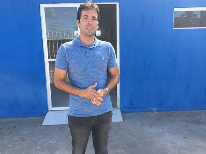 Secretário Yvan Beltrão vistoria obras da nova unidade de saúde em Coruripe