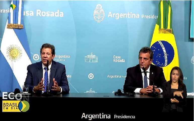 Comércio entre Brasil e Argentina pode ter moeda digital exclusiva