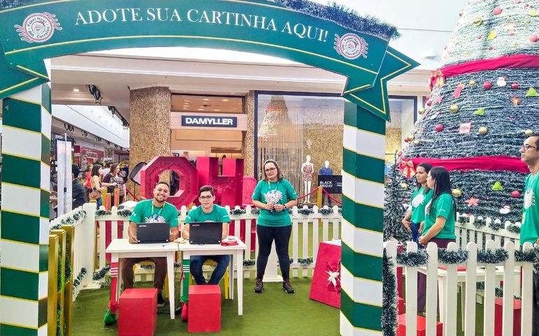 Adote uma cartinha: Shopping e Correios realizam campanha natalina em Arapiraca