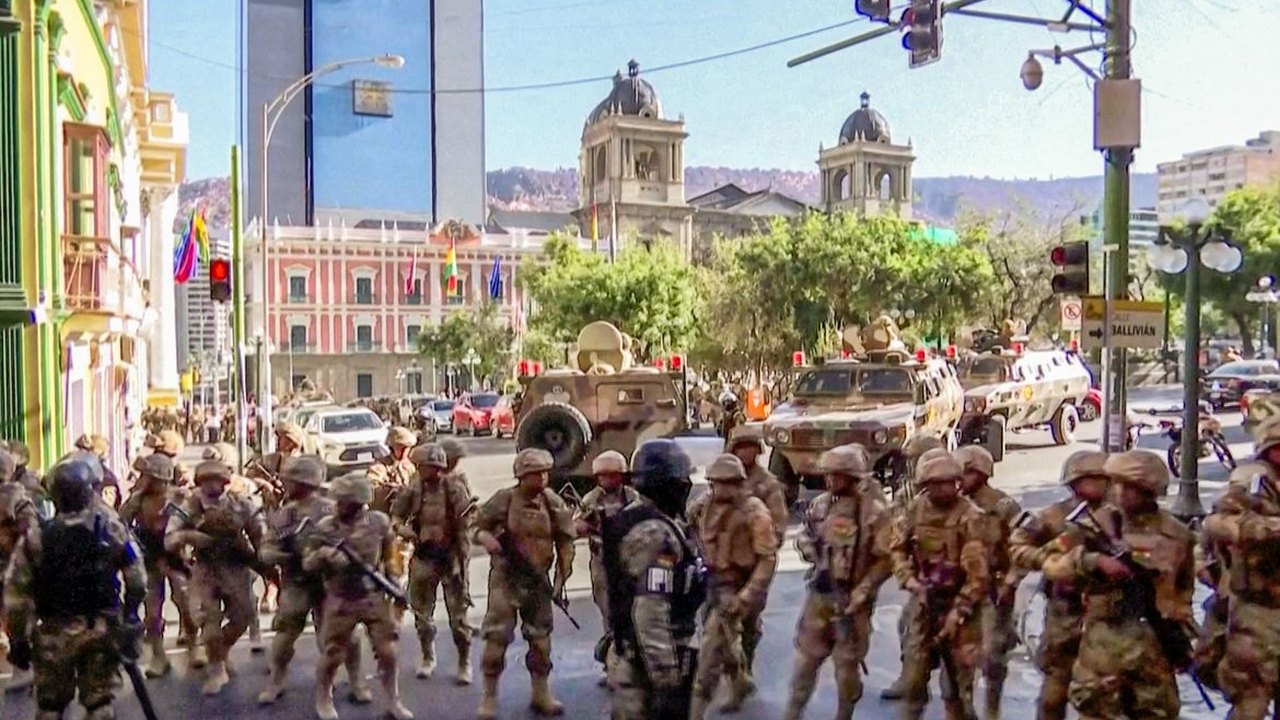 Bolívia: organizações e países condenam tentativa de golpe