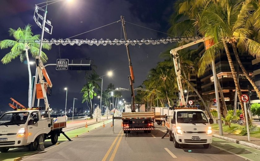 Prefeitura de Maceió entra na reta final da montagem do Natal de Todos Nós
