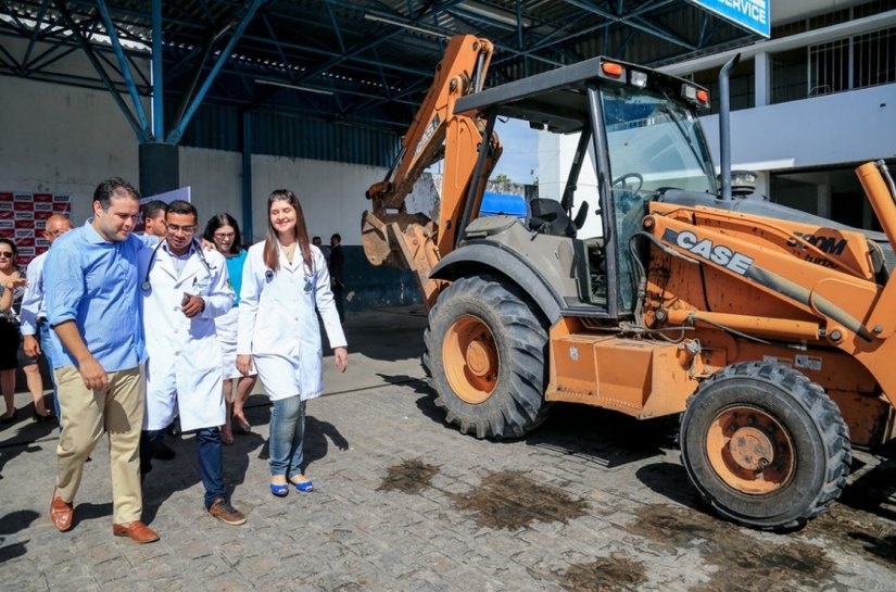 Terreno é preparado para início das obras do novo complexo de saúde