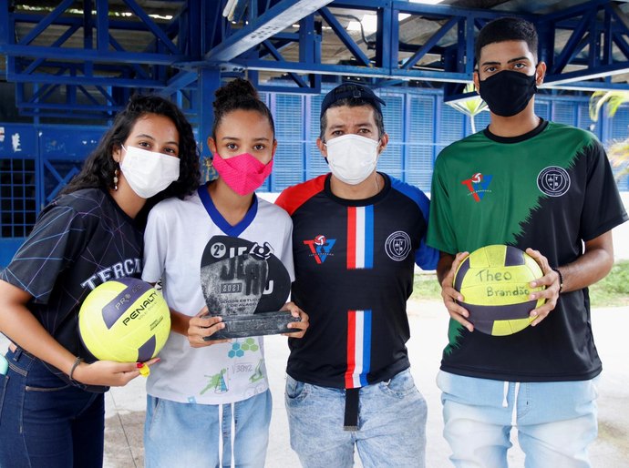 Estudantes da rede estadual brilham e chamam atenção da Seleção Alagoana de Voleibol