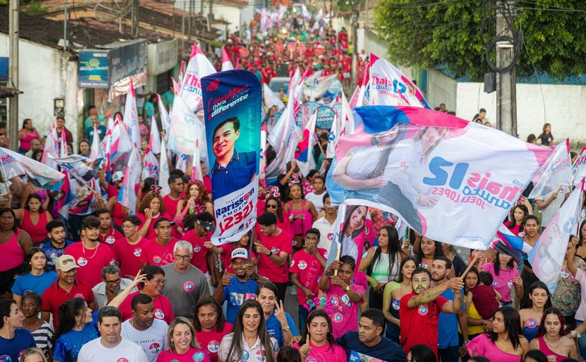 Ao lado do povo, Thais reafirma compromisso de 'fechar as torneiras do Pilar'