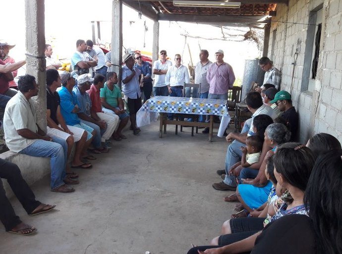 Eletrobras apresenta fase final de obra novo povoado  Caixão em Delmiro