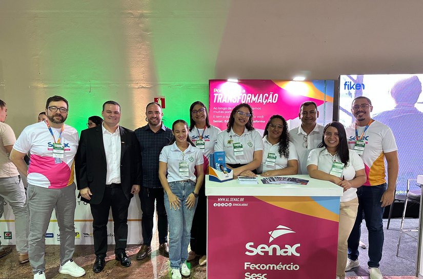Parceria: Senac Alagoas marca presença na 12ª Semana do Conhecimento da Abrasel