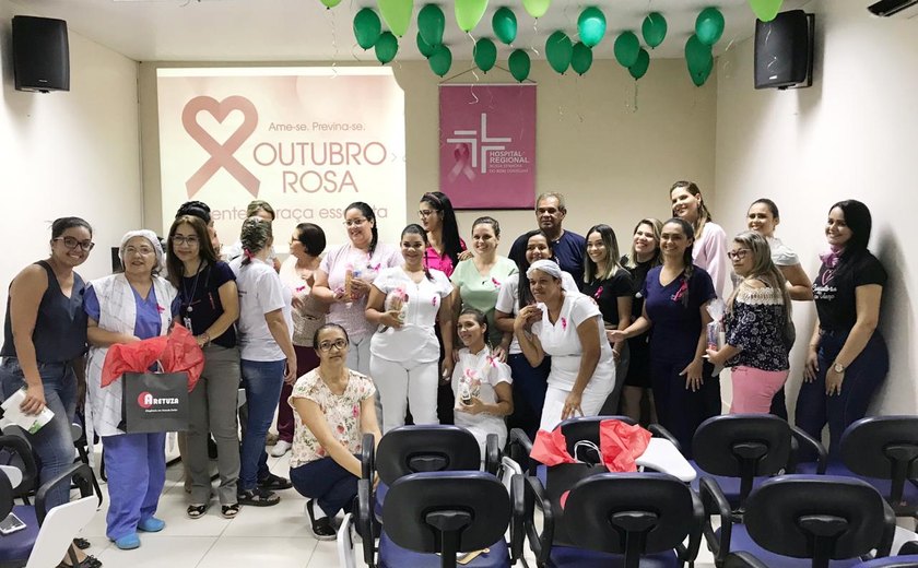 Hospital Regional celebra Outubro Rosa com exames e depoimentos emocionados