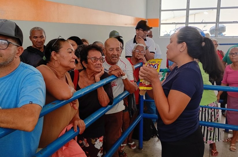 Restaurante Popular do Centro realiza ação de prevenção da obesidade