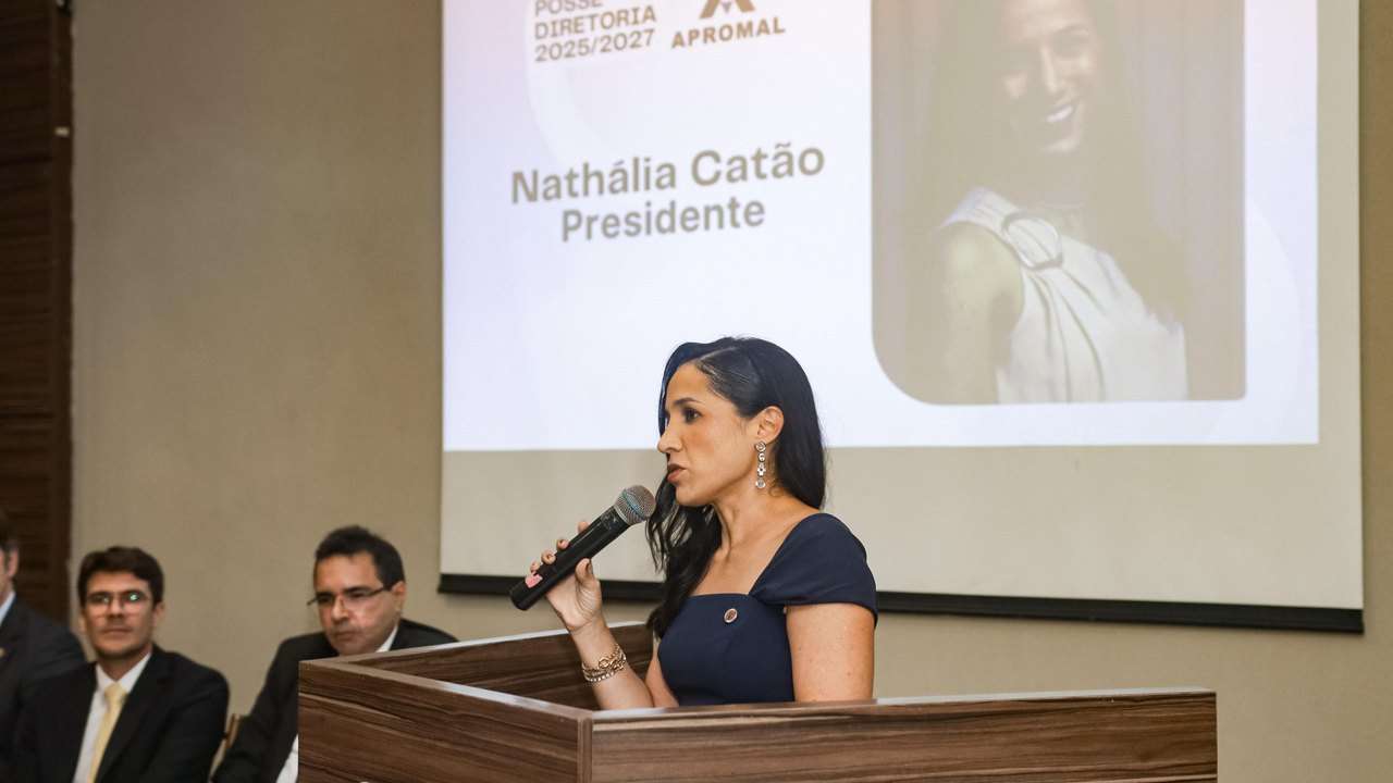 Nathália Catão assume Presidência da APROMAL e destaca continuidade da valorização da categoria