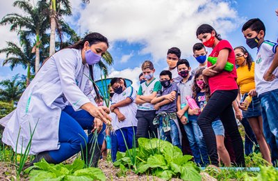 Arapiraca Verde: Projeto Amanhã recebe alunos em aulas presenciais
