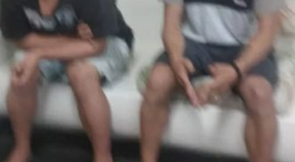 Dois homens são detidos após pagar entregador de bebida com nota falsa em Lagarto / Foto: Foto: Polícia Militar/SE