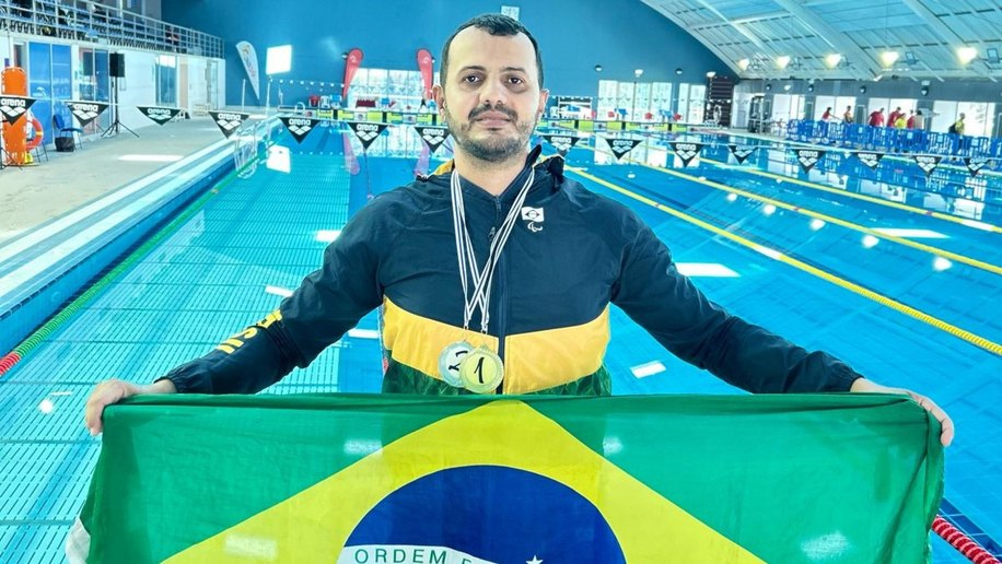 Paratleta alagoano conquista medalhas de ouro e prata em Portugal